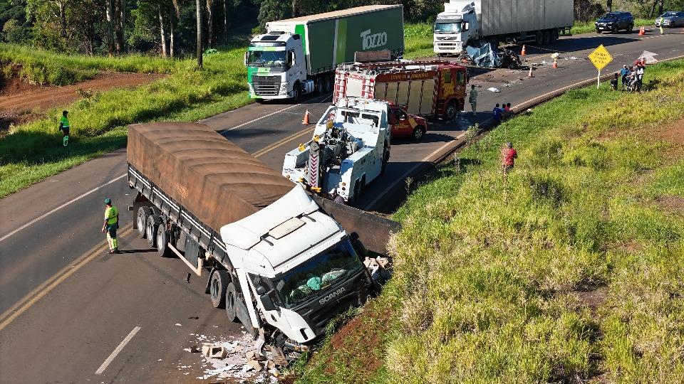 Acidente Fatal : Homem morre em grave acidente na PR-323 entre Umuarama e Perobal