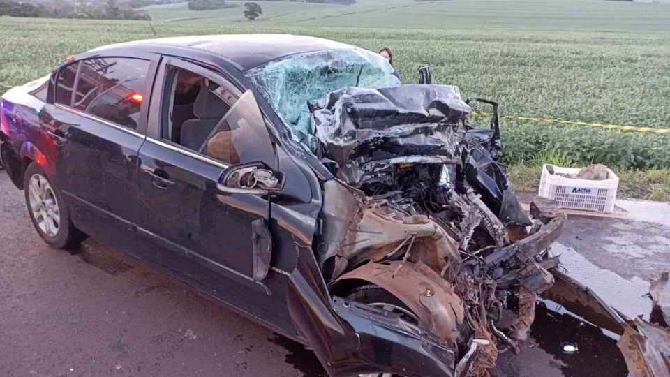 Fatal : Motorista morre em acidente com caminhão na PR-317, em Toledo