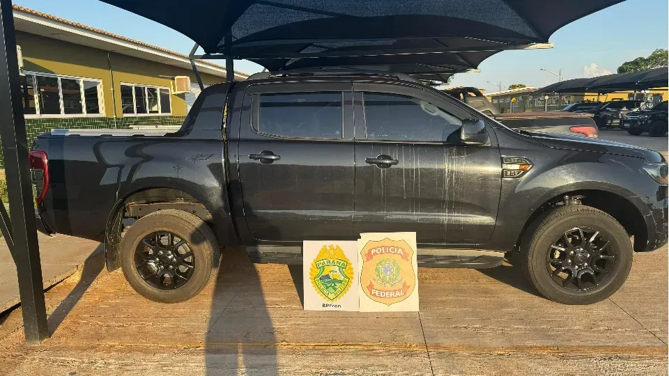 Recuperada : Caminhonete roubada no Rio de Janeiro é localizada em Altônia