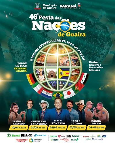 46ª Festa das Nações de Guaíra : Tradição, Cultura e Solidariedade que Transformam Vidas