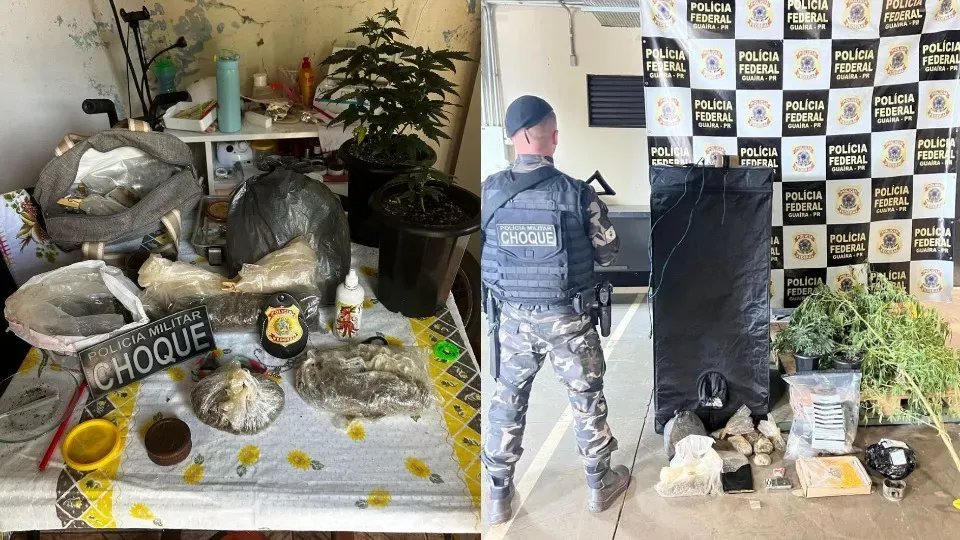 Guaíra : Drogas sintéticas enviadas pelos Correios são interceptadas pela PF em Guaíra