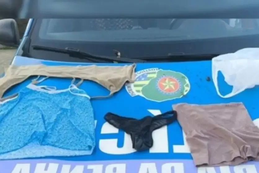 Inusitado : Vestindo calcinha e sutiã, homem invade residência e tenta estuprar vizinha