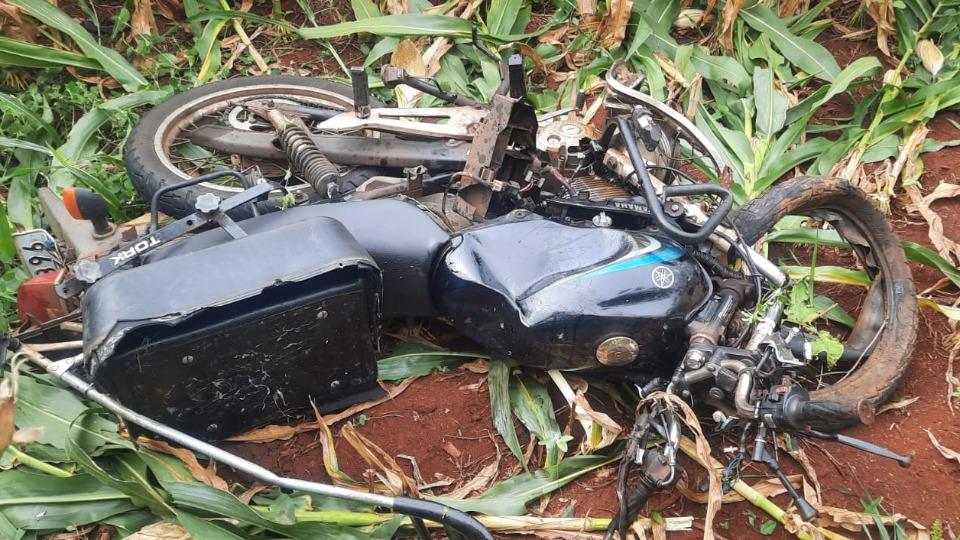 Região : Motociclista morre na PR-486