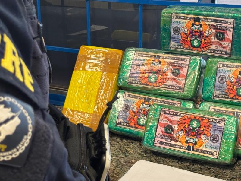 Região : PRF apreende 11 kg de cocaína após perseguição em Francisco Alves, PR