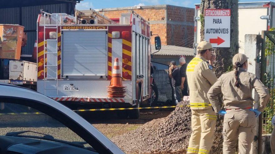 Região : Mecânico morre esmagado por viatura dos Bombeiros