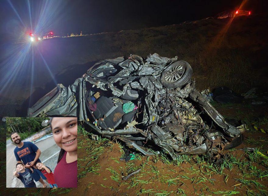 Família identificada após tragédias: cinco mortes em acidente na PR‑158, no Paraná