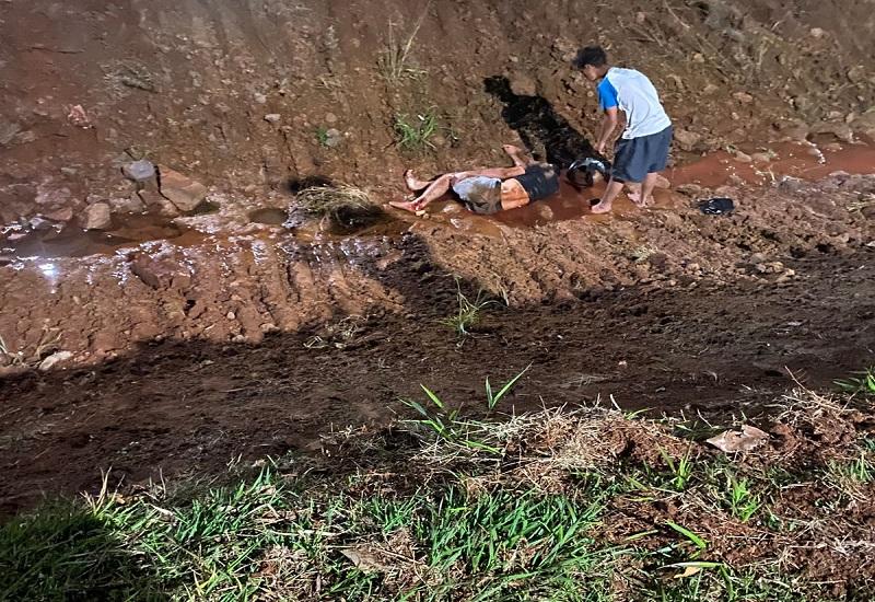 Guaíra: Acidente deixa motociclista em estado grave