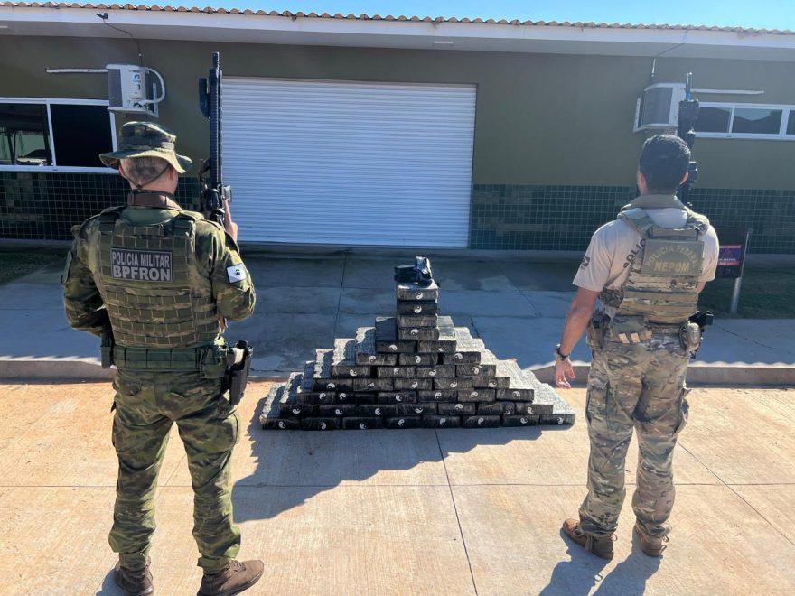 Guaíra PR: Grande operação policial em Guaíra retira meia tonelada de maconha de circulação