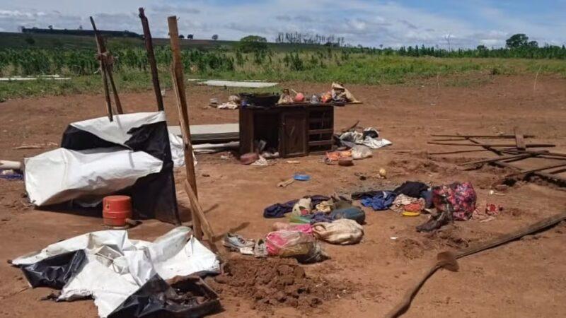 Destruição: Vento e chuva devastam comunidade indígena no Paraná e derrubam escola recém-instalada
