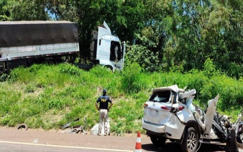 Grave acidente na BR-277 entre Matelândia e Medianeira resulta em morte