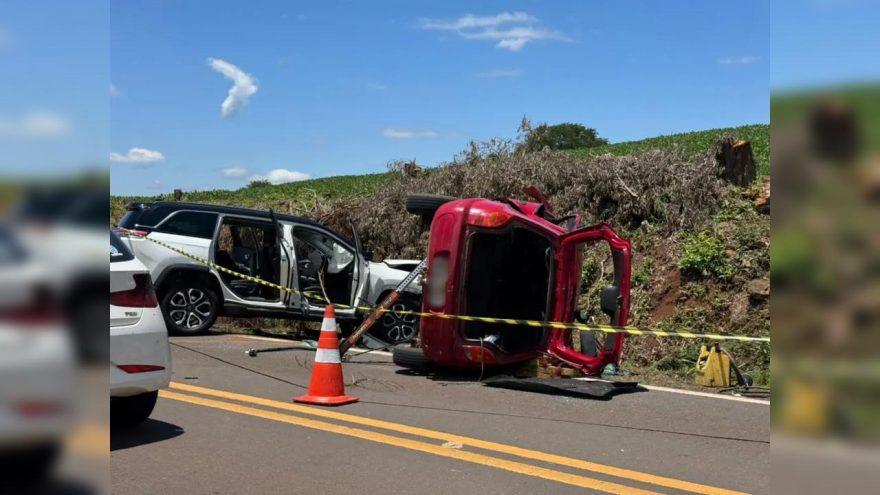 Acidente grave na PR-180 resulta em duas mortes e deixa feridos no sudoeste do Paraná