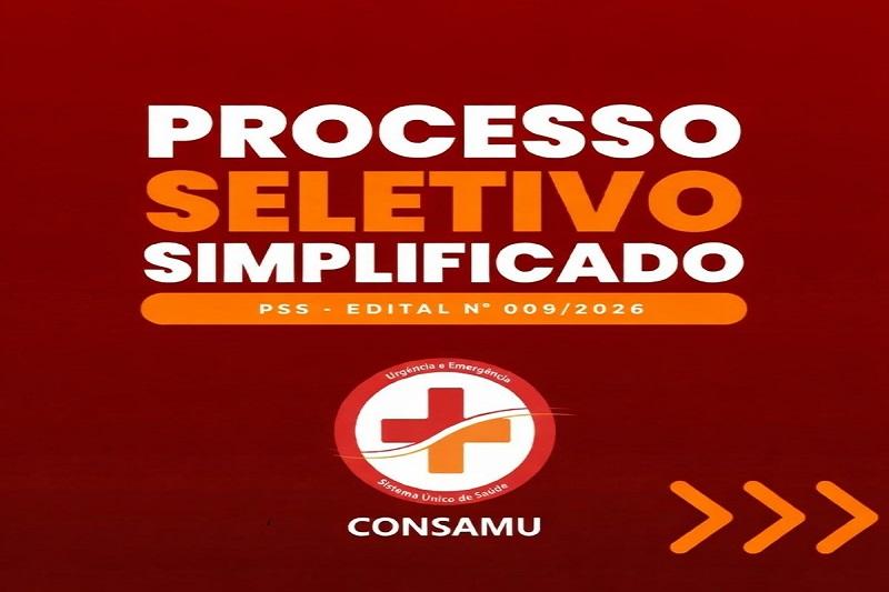 PSS abre vagas para contratação Temporária no Consamu