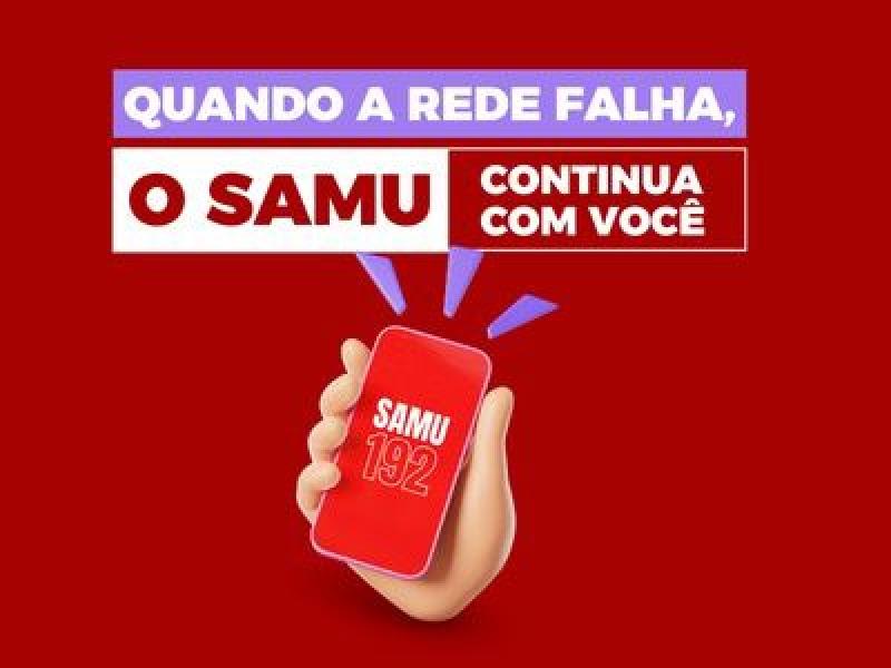 SAMU pode ser acionado por aplicativo, mesmo sem sinal de telefone