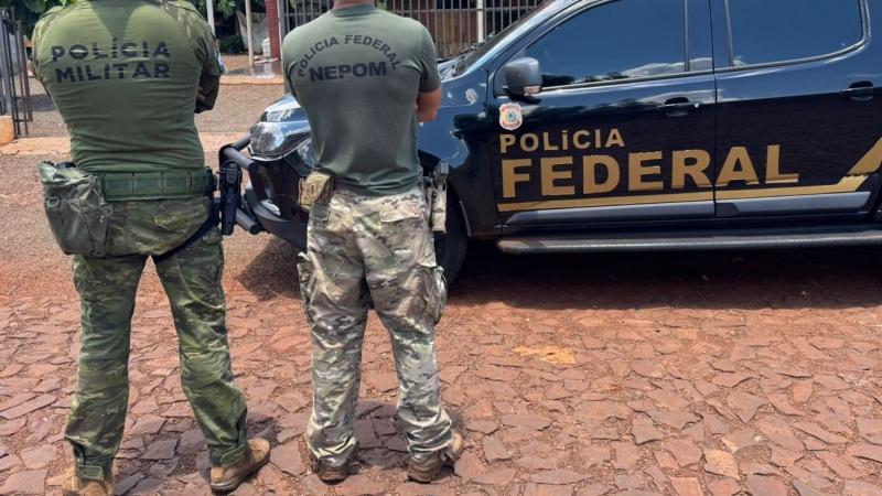 Polícia Federal de Guaíra deflagra operação no Arroio Guaçu