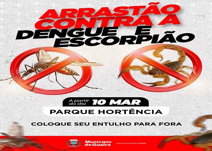 Arrastão de Limpeza chega ao Parque Hortência nesta terça-feira (10/03)