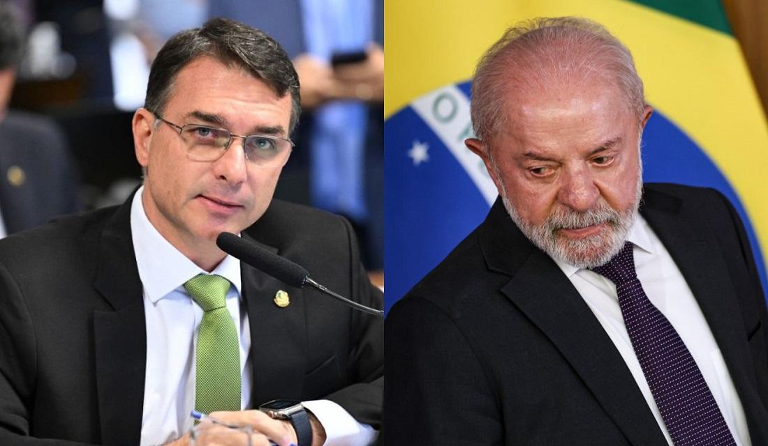Flávio Bolsonaro aparece numericamente à frente de Lula no 2º turno, aponta pesquisa