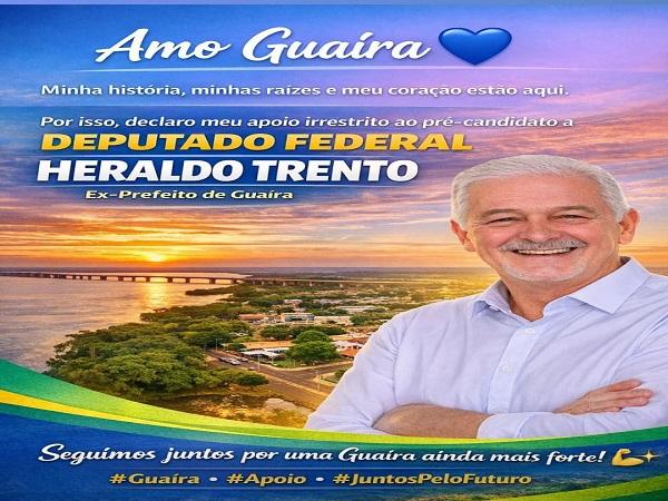 Ex-prefeito Heraldo Trento inicia articulação política de olho em vaga na Câmara Federal