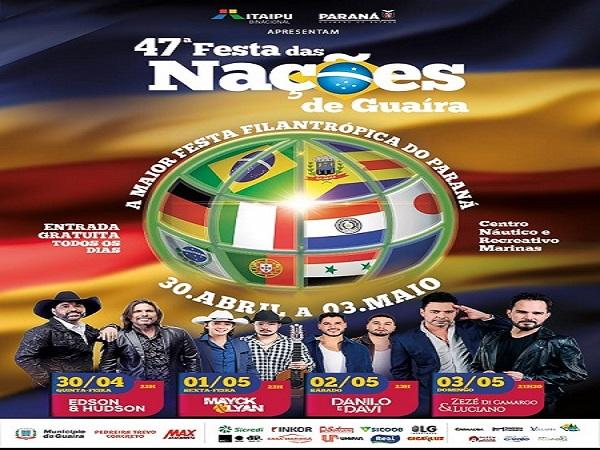 Festa das Nações define regras de entrada para menores