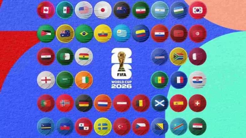 FIFA define grupos da Copa do Mundo 2026 com 48 seleções