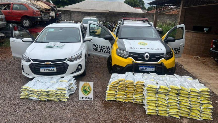 Homem é preso com mais de 300 kg de agrotóxicos contrabandeados 
