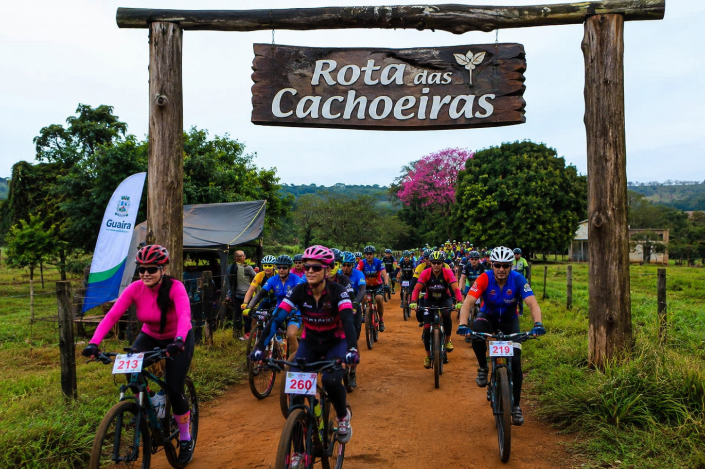 Ciclismo: Pedal Rota das Cachoeiras acontecerá neste domingo em Guaíra