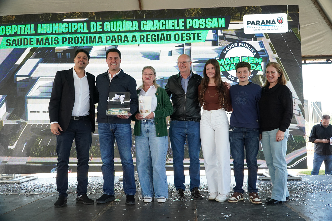 Governador inicia obras do Hospital Regional de Guaíra e encerra dúvidas sobre projeto aguardado pela população