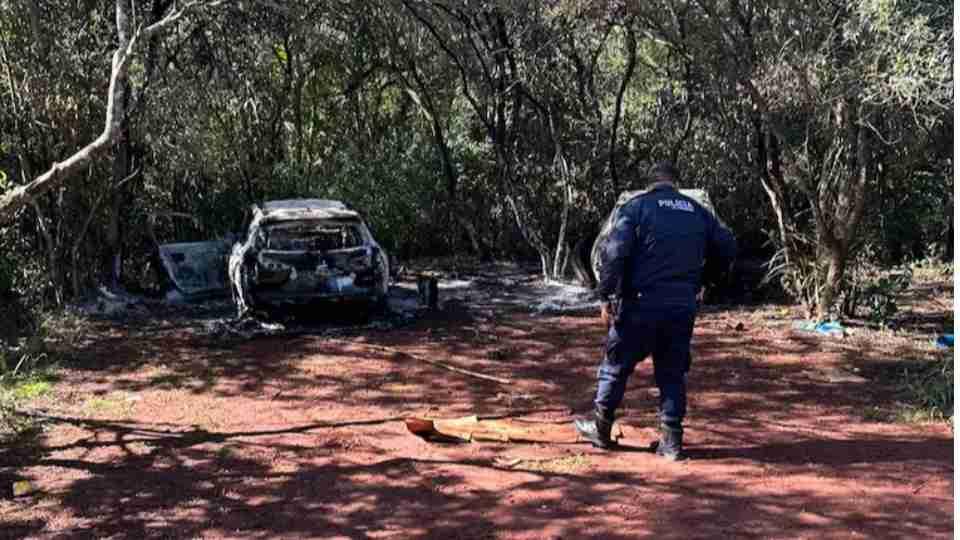 Fronteira: Veículos incendiados podem ter sido usados em mega-assalto a bancos no Paraguai