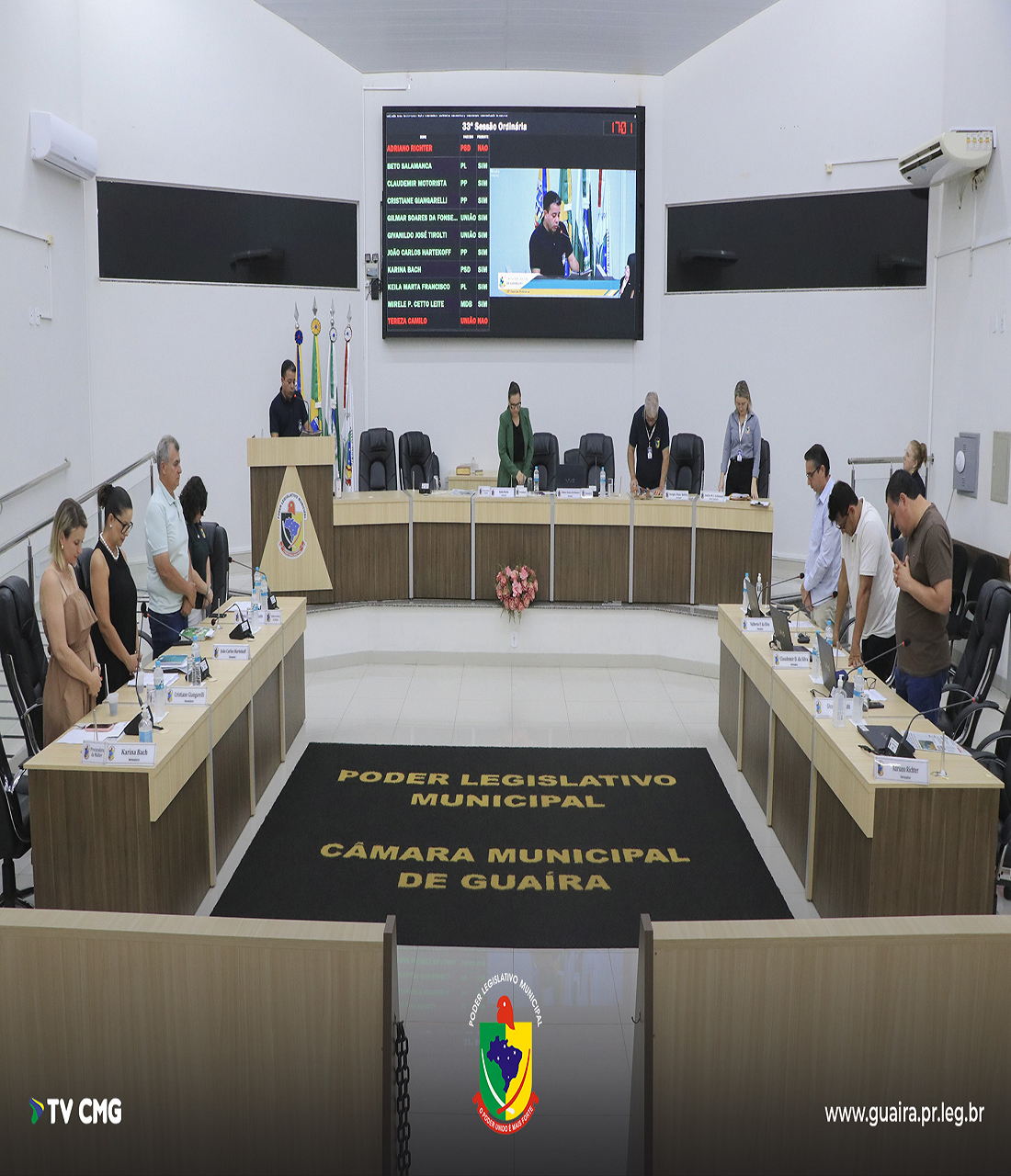 Guaíra: Guaíra: Câmara aprova projetos e recebe representação contra vereadora