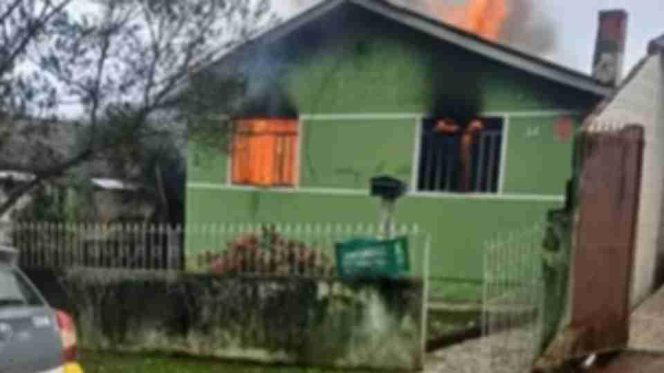 Lamentável: Idosa de 73 anos morre durante incêndio em residência no interior do Paraná