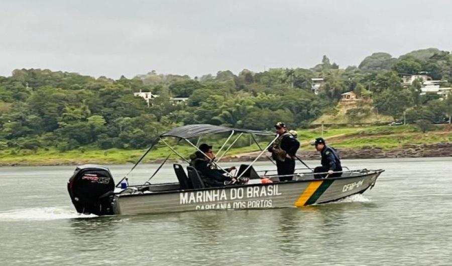 Mobilização na Fronteira: Corpo é avistado boiando no Rio Paraná e Marinha faz buscas na Ponte da Amizade