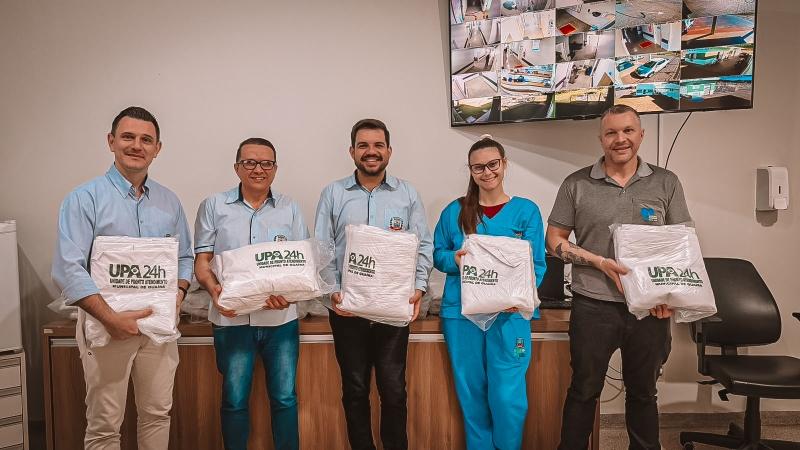 Saúde: Município de Guaíra renova enxoval da UPA e reforça qualidade no atendimento à população