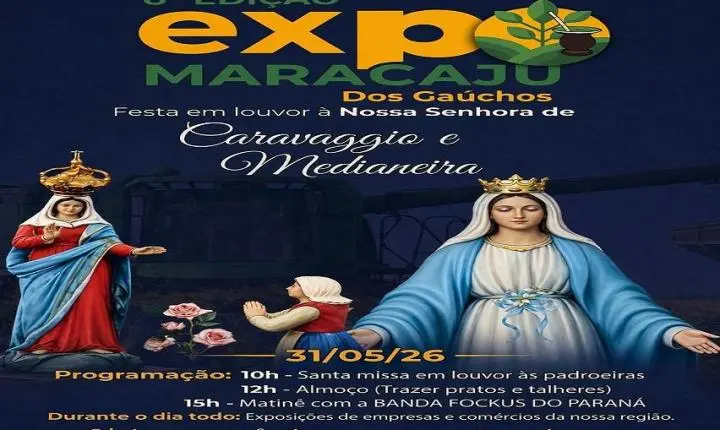 6ª edição: Expo Maracaju chega à 6ª edição e reforça tradição comunitária que atravessa gerações em Guaíra