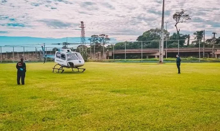 Aeromédico realiza transferência urgente de paciente de Marechal Rondon para Cascavel