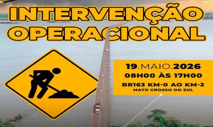 Estradas: Guaíra alerta motoristas sobre intervenção operacional em trecho de ligação com Mato Grosso do Sul