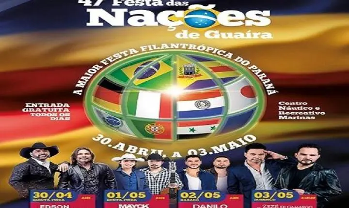 Festa das Nações define regras de entrada para menores