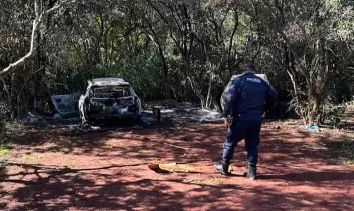 Fronteira: Veículos incendiados podem ter sido usados em mega-assalto a bancos no Paraguai