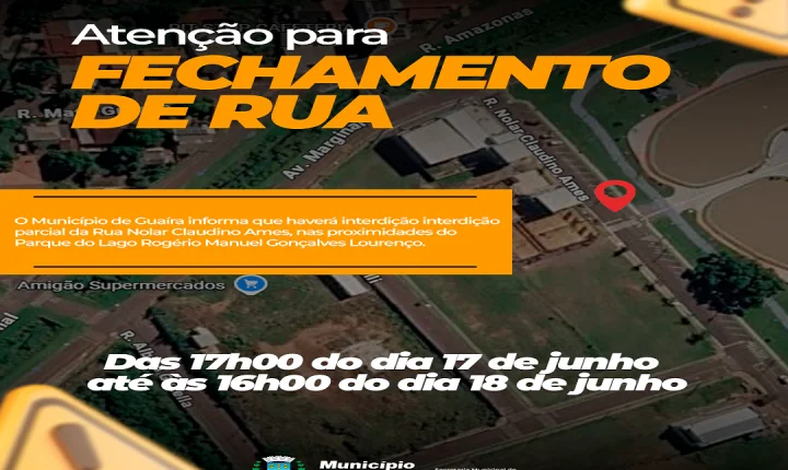 Guaíra : Atenção, motoristas!