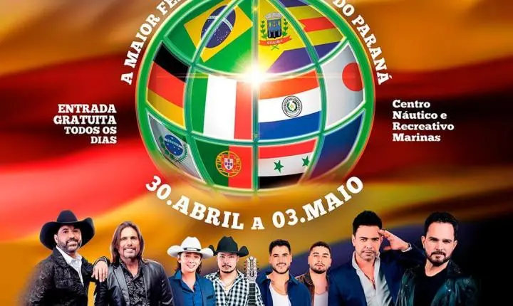 Guaíra realiza a 47ª Festa das Nações: 49 anos de história que unem cultura, gastronomia e solidariedade