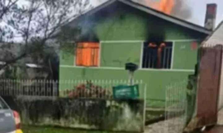 Lamentável: Idosa de 73 anos morre durante incêndio em residência no interior do Paraná