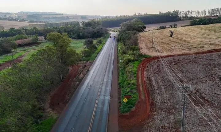 Pedágio: Lote 5 do Pedágio prevê duplicação da BR-163 entre Marechal Rondon e Guaíra