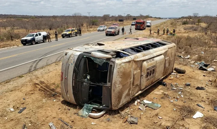 Sete Mortos: Acidente com time de basquete deixa sete mortos em rodovia no Ceará