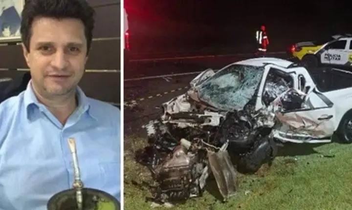 Tragédia na Pista: Empresário perde a vida em batida frontal violenta entre strada e BMW na PR-281