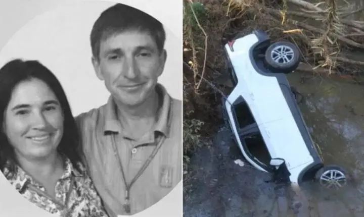 Tragédia: Tragédia no Paraná: casal morre após caminhonete despencar de ponte